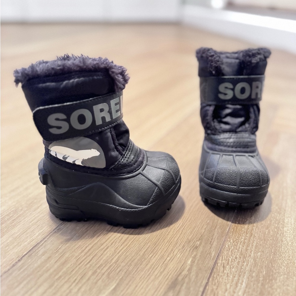 SOREL TODDLER SNOW COMMANDER™ BOOT 4T LIKE NEW - UNISEX